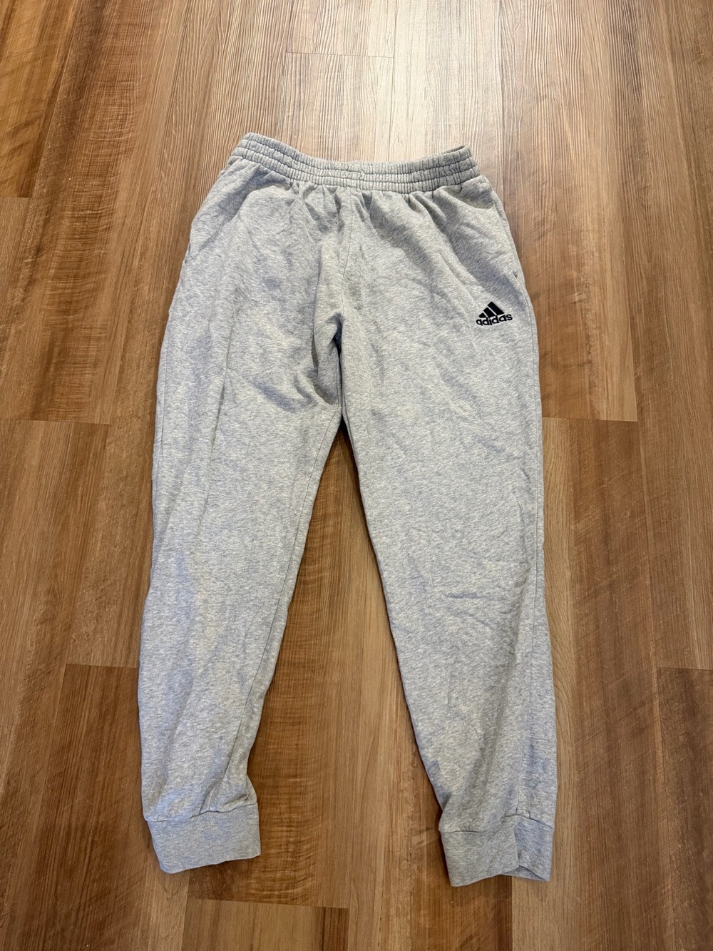 Adidas Fleece Sweatpants Men XL Gray